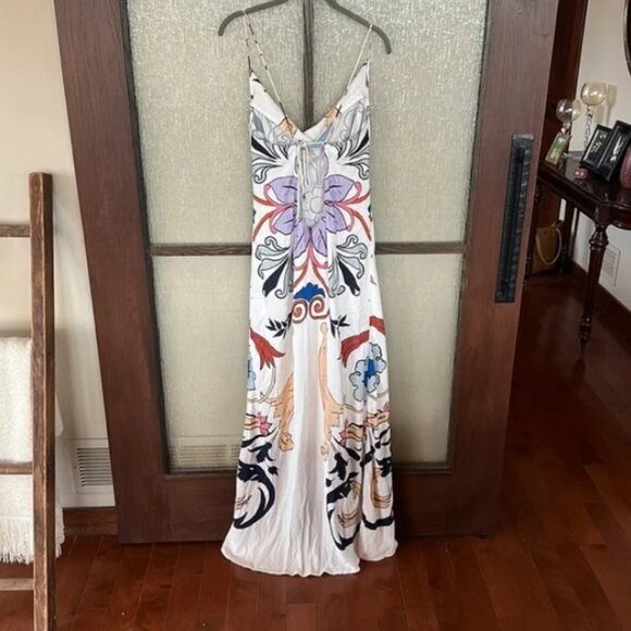 Carolina K Scrolls Maxi slip dress - Size XL - Picture 8 of 9